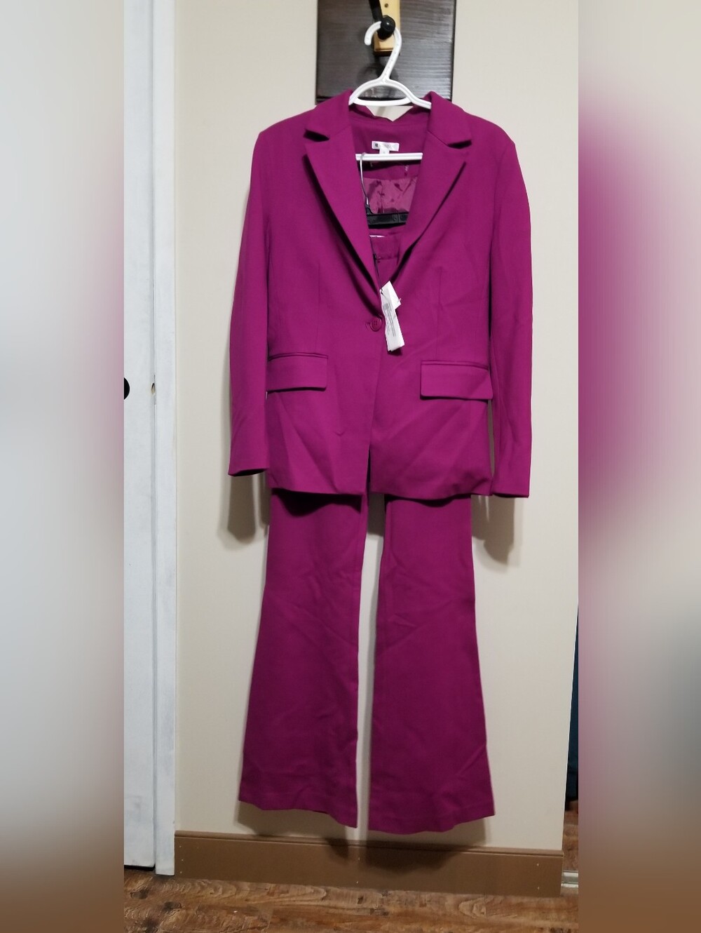 Spanner Pantsuit Nwtag 6 Purple Blazer Pants